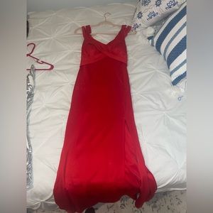 Beautiful maxi red dress